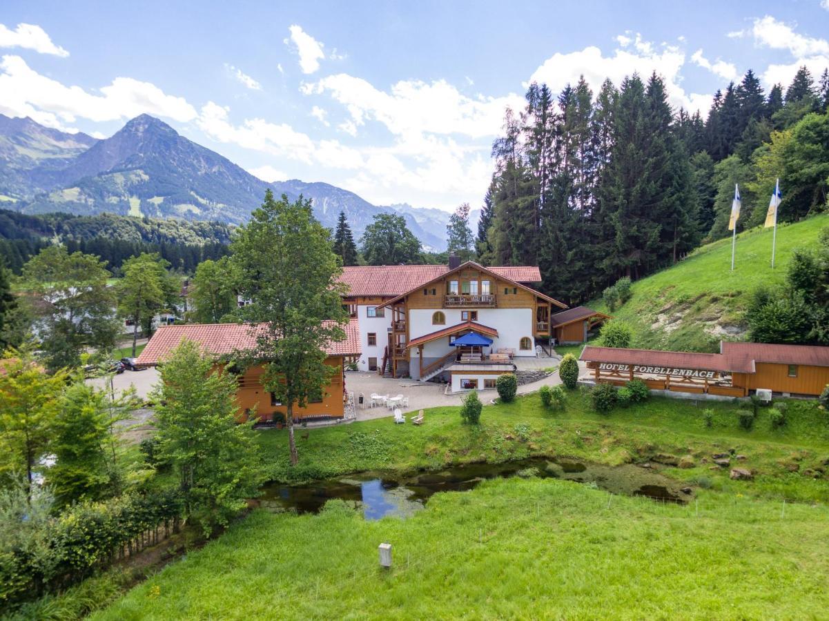 Hotel Und Apartements Im Forellenbach Fischen im Allgaeu Exterior photo